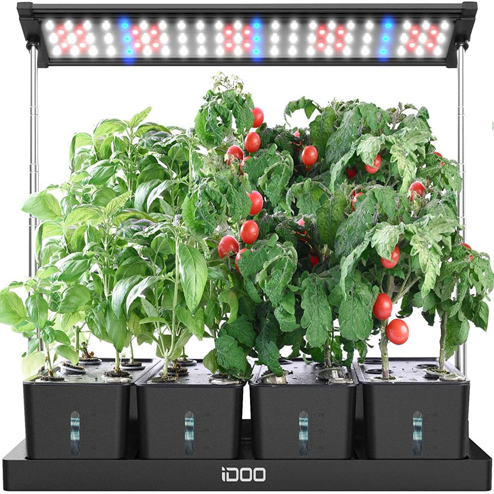 iDOO 20 Pods Hydroponics Growing System, Indoor Herb Garden Planter