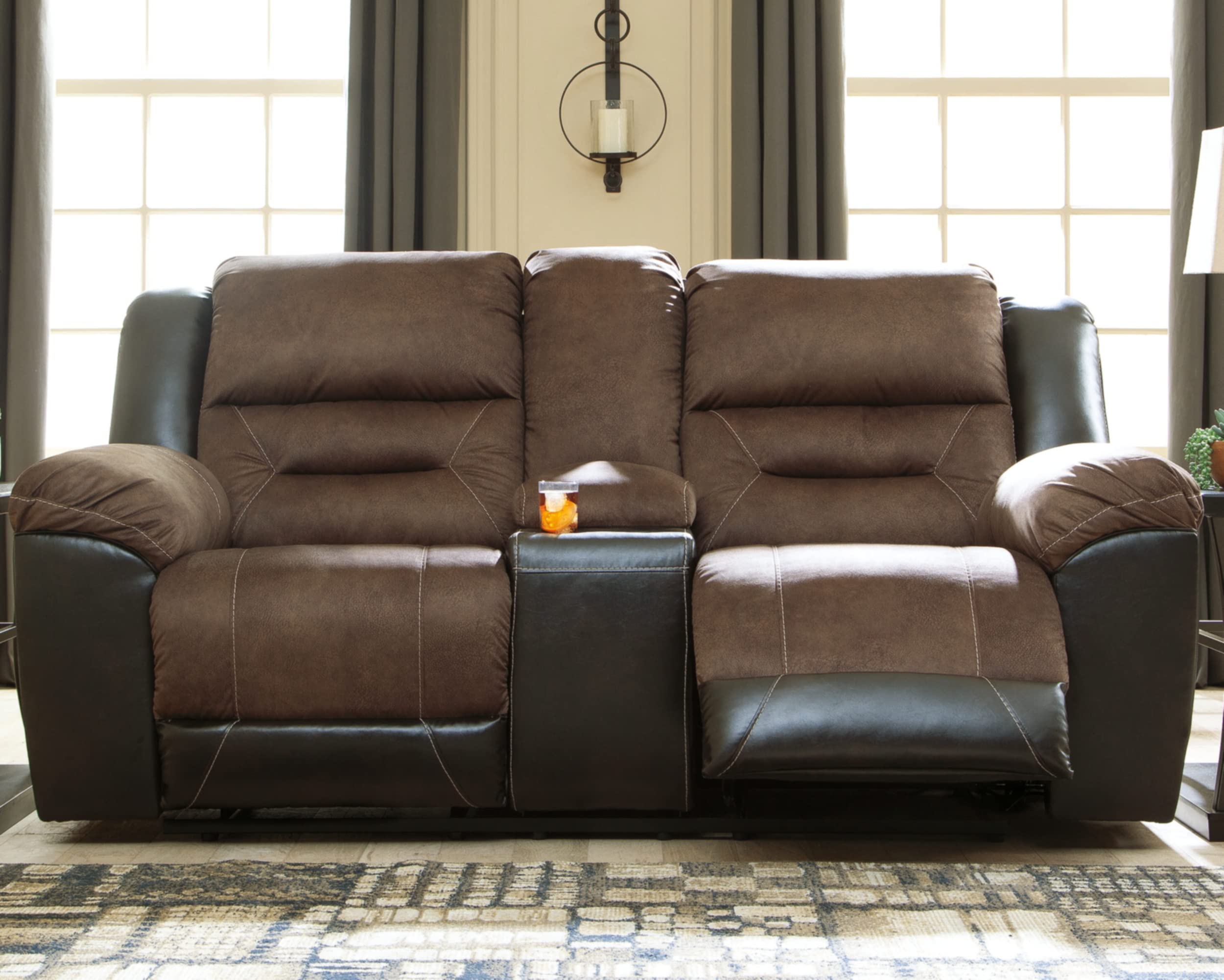 Signature Design Ashley Reclining Loveseat
