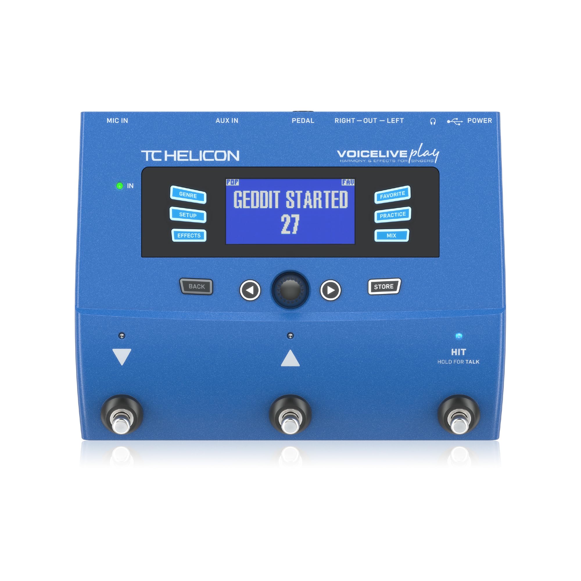 Helicon VOICELIVE 3 Button Effects Stompbox