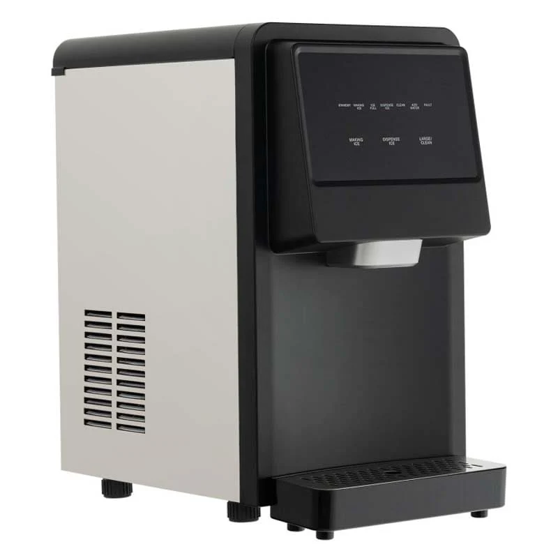60 Lbs24H Nugget Ice Maker Countertop 9 Lbs Storage Capacity Self Dispensing Portable Ice Machine