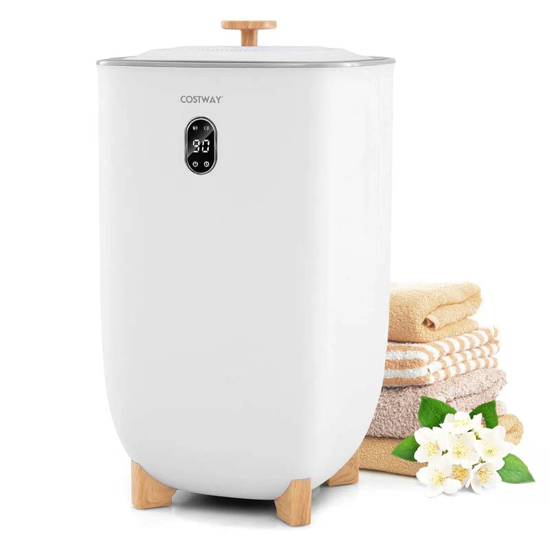 40 L Large Towel Warmer Bucket For Bathroom Upgraded Towel Heater With 2 Fragrant Disc Holders Blanket Warmer With 4 Level Timer Auto Shut Off