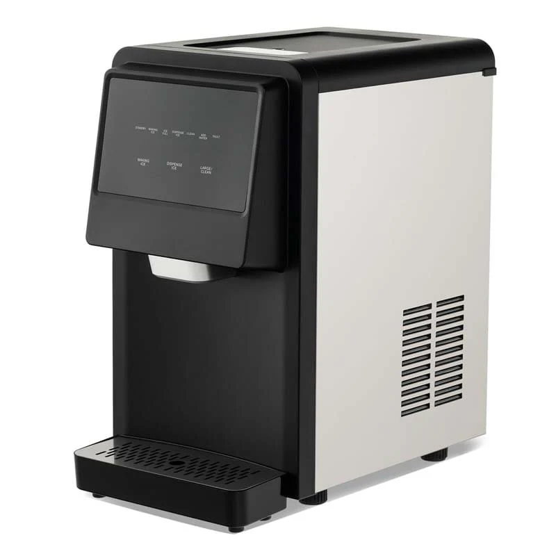 60 Lbs24H Nugget Ice Maker Countertop 9 Lbs Storage Capacity Self Dispensing Portable Ice Machine