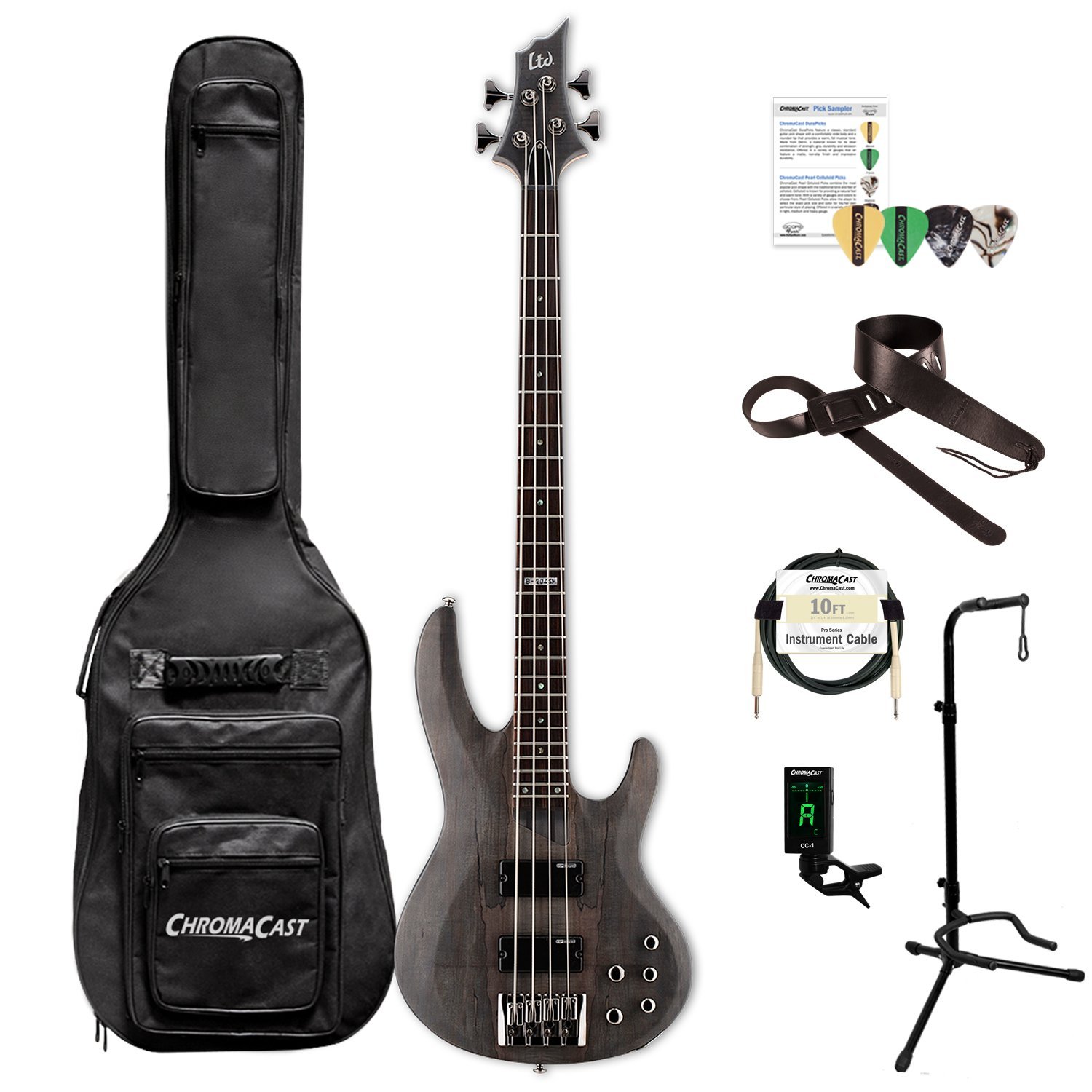 ESP LB204SMSTBLKS KIT 1 B 204SM 4 String Electric