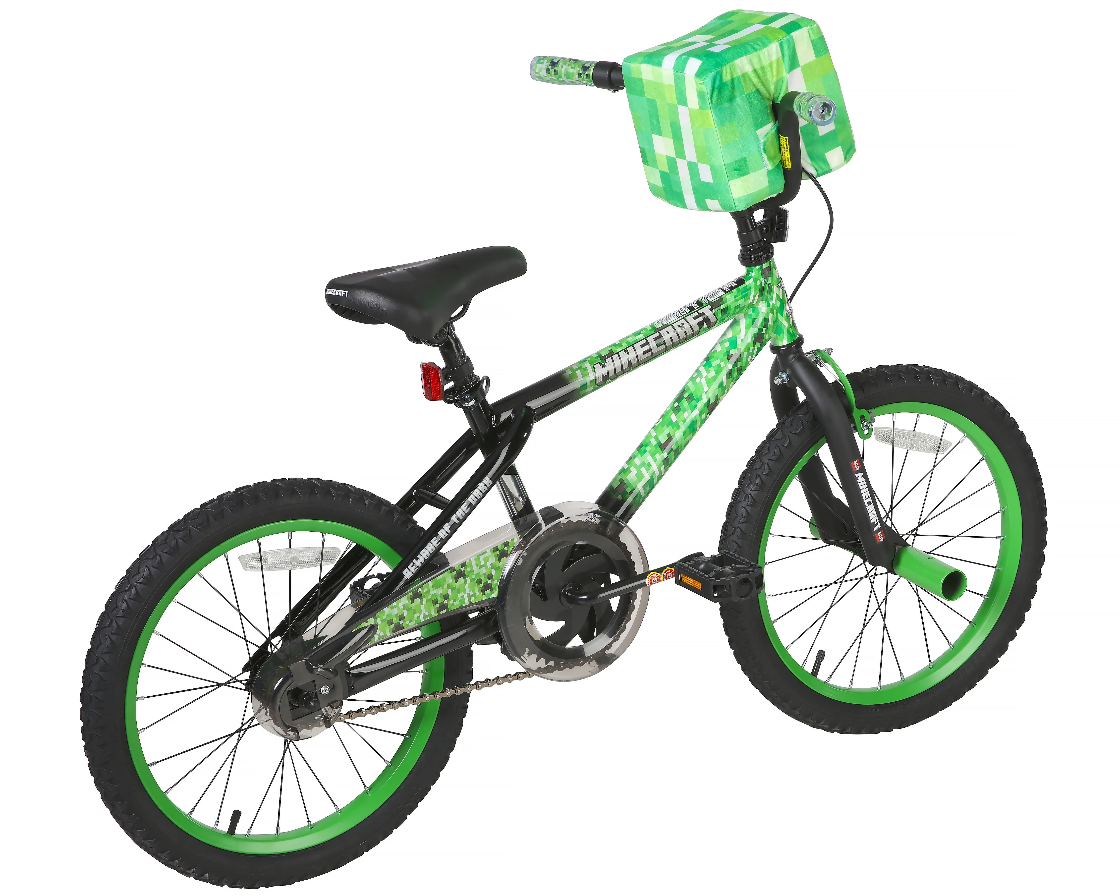 Dynacraft Minecraft 18-Inch Unisex BMX Bike for Child 6-9 Years