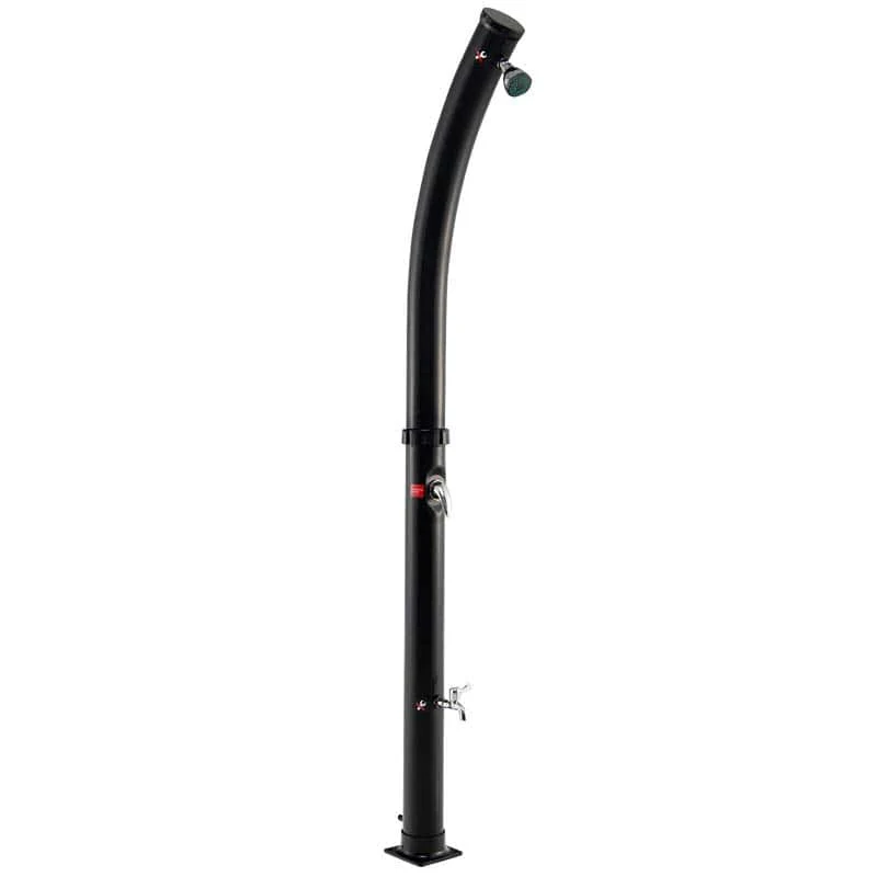 72 Ft 53 Gallon Outdoor Solar Heated Shower With 360Deg Rotating Shower Head Amp Foot Shower For Poolside Beach