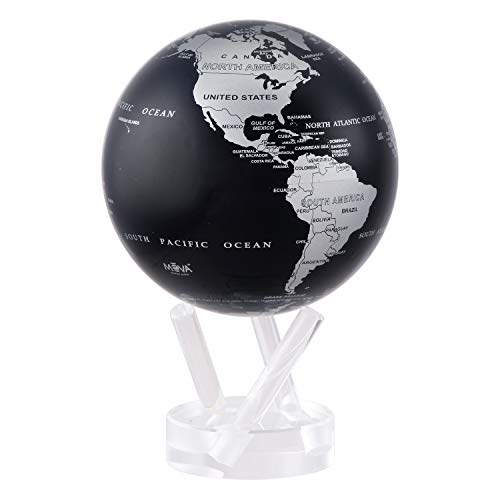 Silver Black Metallic MOVA Globe