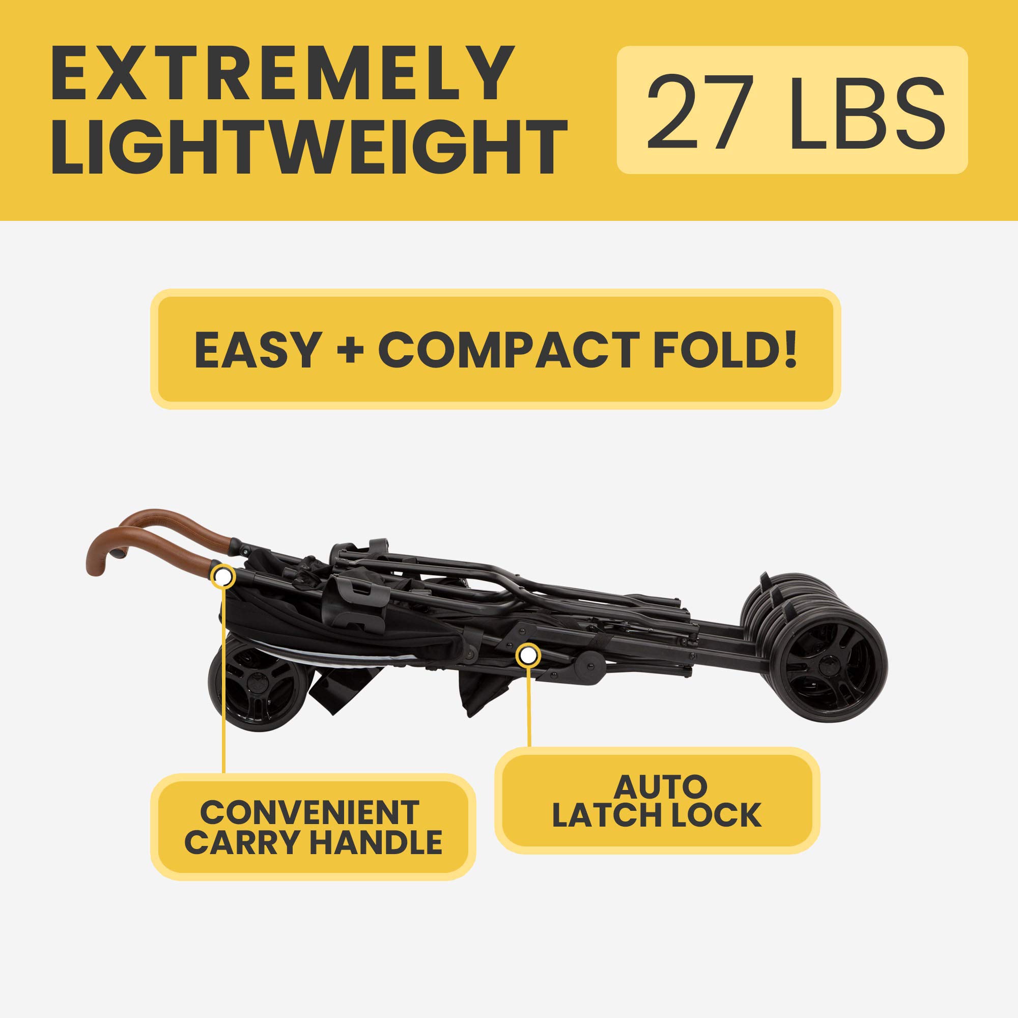 PowerGlyde Double Stroller Delta Children