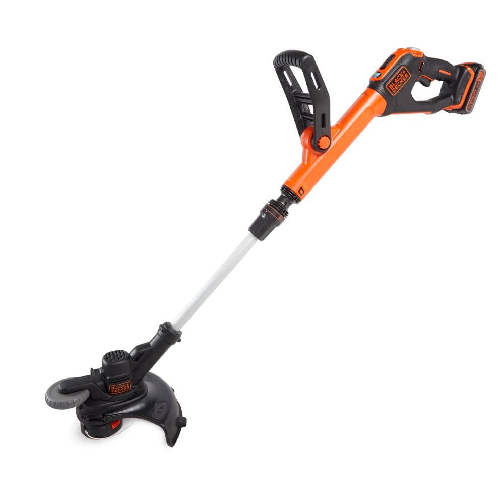 BLACK+DECKER 20V MAX Cordless Battery Powered 2-in-1 String Trimmer & Lawn Edger Kit with (1) 2.5Ah Battery & Charger LST522