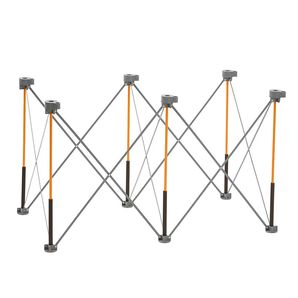 Bora Centipede 2x4 Feet Work Stand and Portable Table Sawhorse Support with Folding Collapsible Steel Legs
