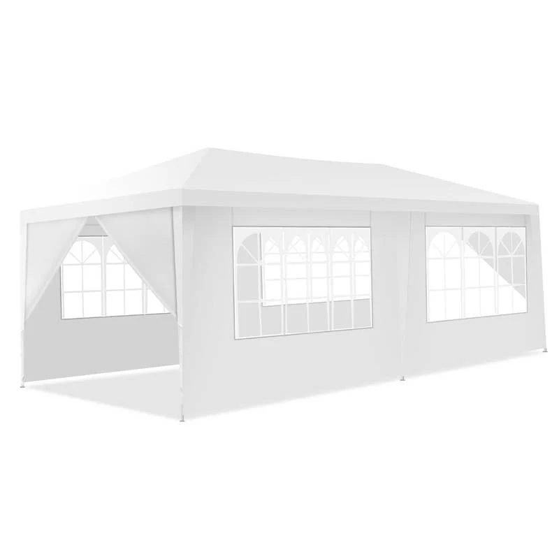 10 X 20 Ft Outdoor Gazebo Canopy Tent Party Wedding Event Tent With 6 Removable Sidewalls Amp Carry Bag
