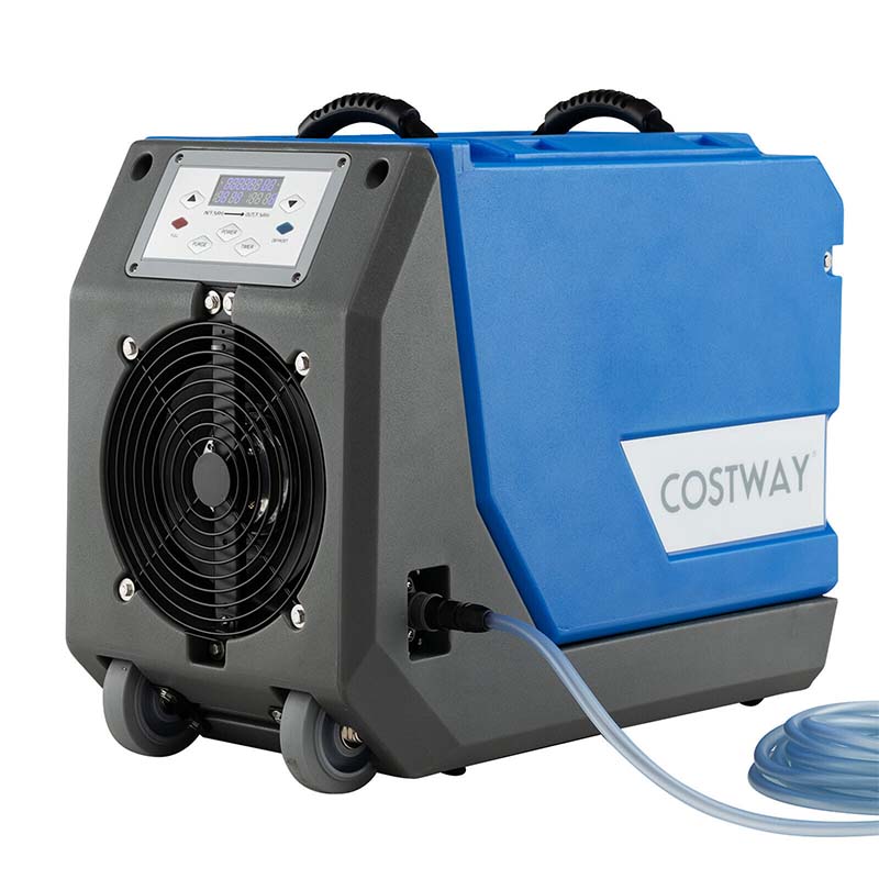 180 Ppd Portable Commercial Dehumidifier For Basement Industrial Dehumidifier With Pump Amp 246Ft Drain Hose