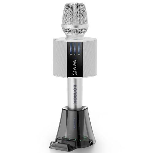 BONAOK Microphone Portable Bluetooth Smartphone