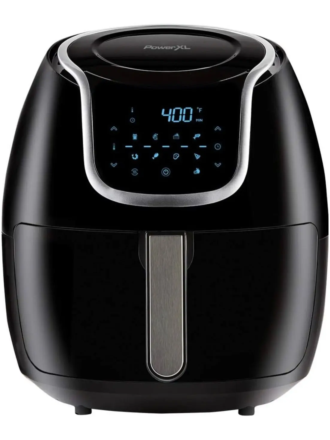 PowerXL Air Fryer Vortex Multi-Cooker, Roast/Bake/Dehydrate/Reheat, Non-Stick Basket, Includes Cookbook