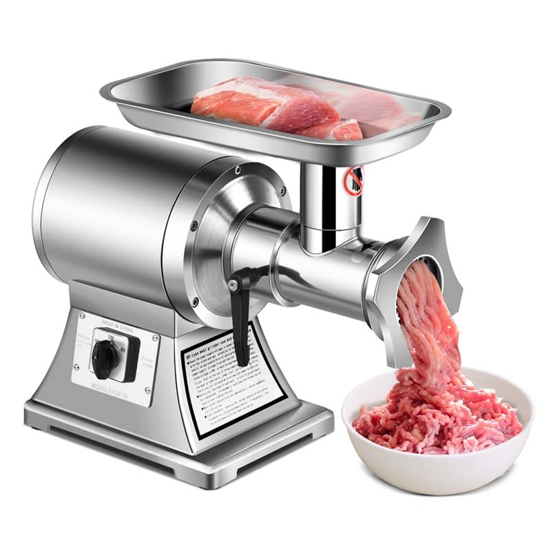 Heavy Duty 550Lbh 1100W Commercial Grade Meat Grinder Stainless Steel Electric Food Grinder Processer