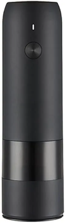 Electric Automatic Mill Pepper and Salt Grinder USB Spice Salt Pepper Grinder with LED Light Adjustable Coarseness Mill Convenient and Durable