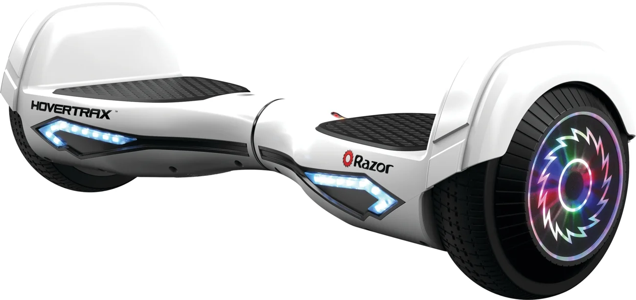 Razor Hovertrax 2.0 Hoverboard - White, up to 8 mph, for Child, Teen, Adult up to 176 lb