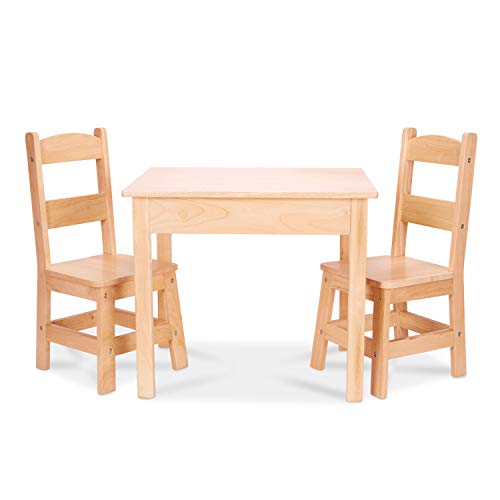 Melissa Doug Solid Table Chairs