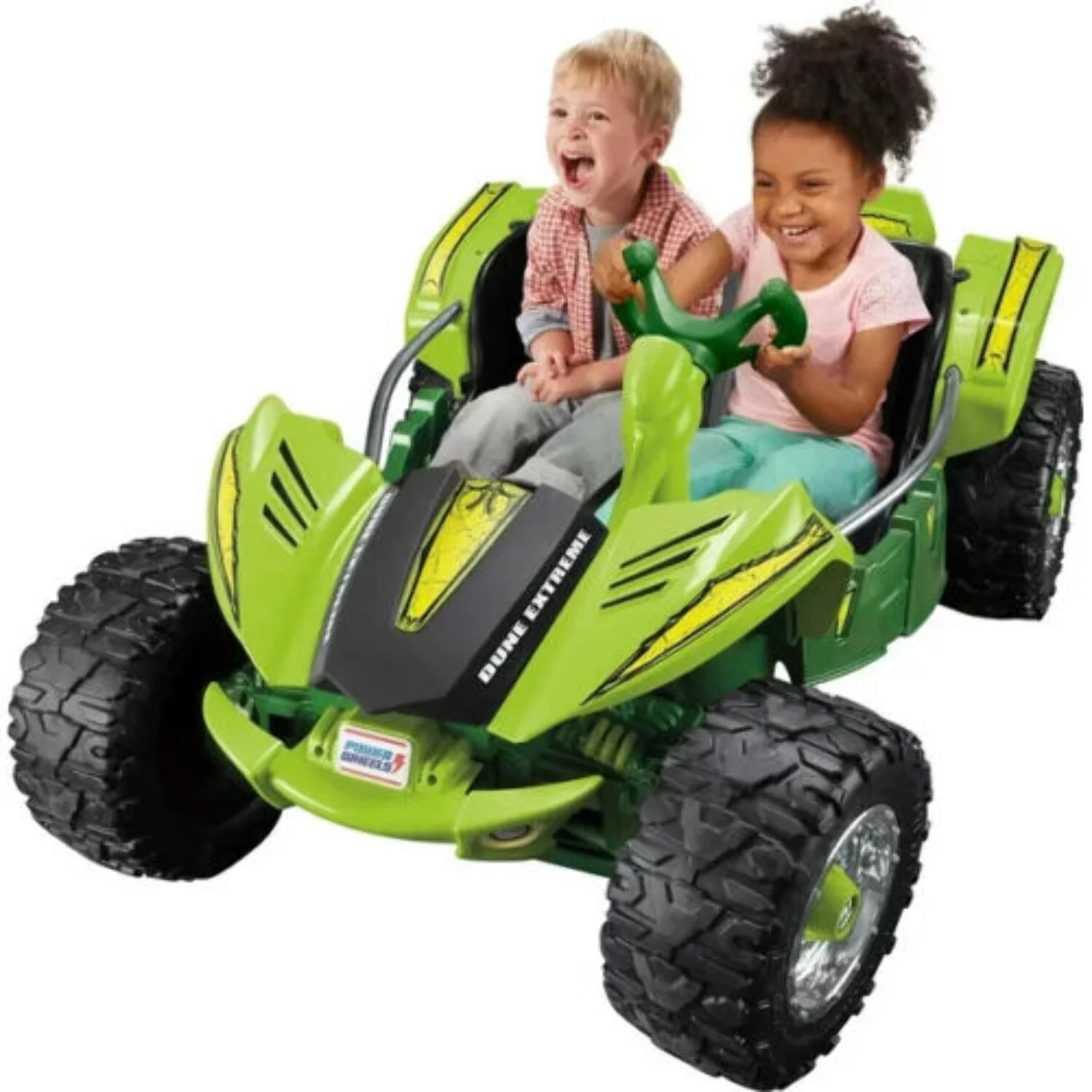 Power Wheels Dune Racer Extreme Green 12V Ride-On Toy for Kids