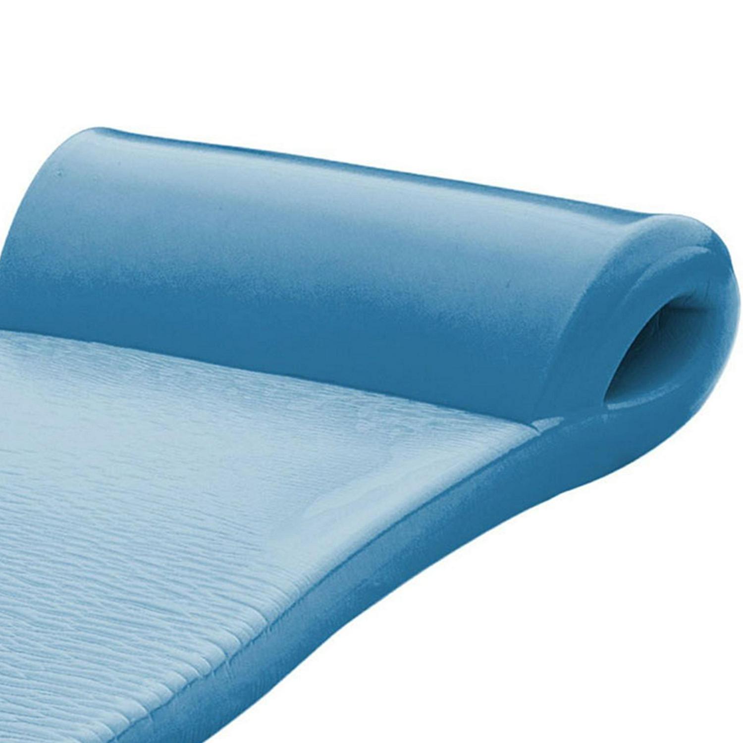 TRC Recreation Super Soft Ultra Sunsation Pool Float, Metallic Blue, 2.5��� Foam, Fade-Resistant