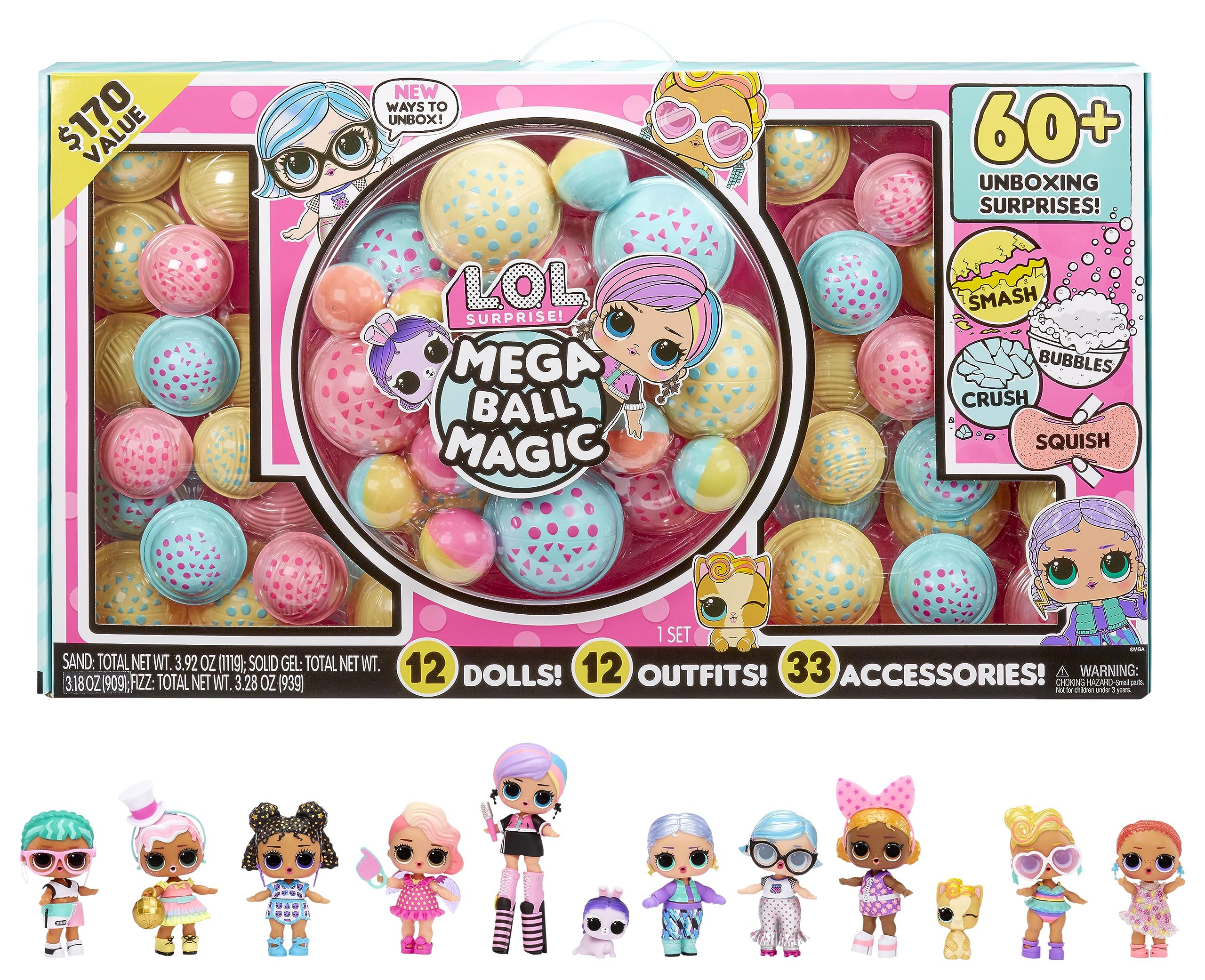 LOL Surprise Mega Ball Magic