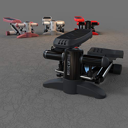 Mini Stepper & Stair Climber Machine   W/Resistance Bands Set   Portable Step Exercise