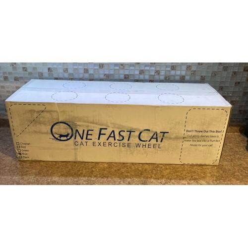 One Fast Cat Exercise Wheel �C Black �C New In Box
