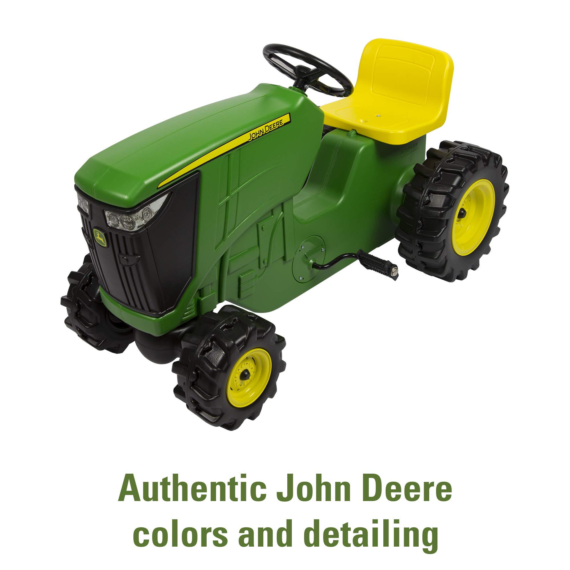 Deere Plastic Pedal Tractor Green