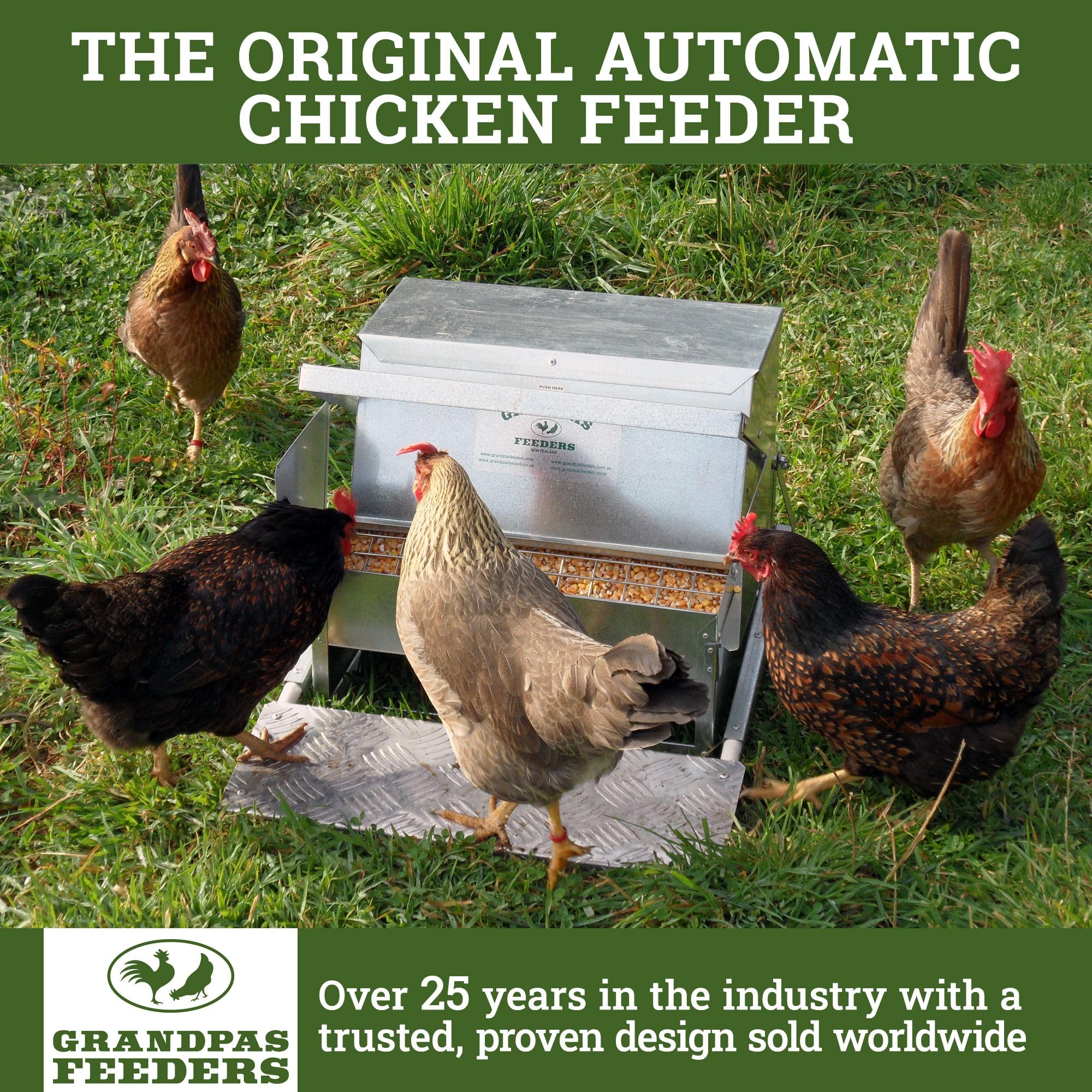 Grandpas Feeders Automatic Chicken Feeder