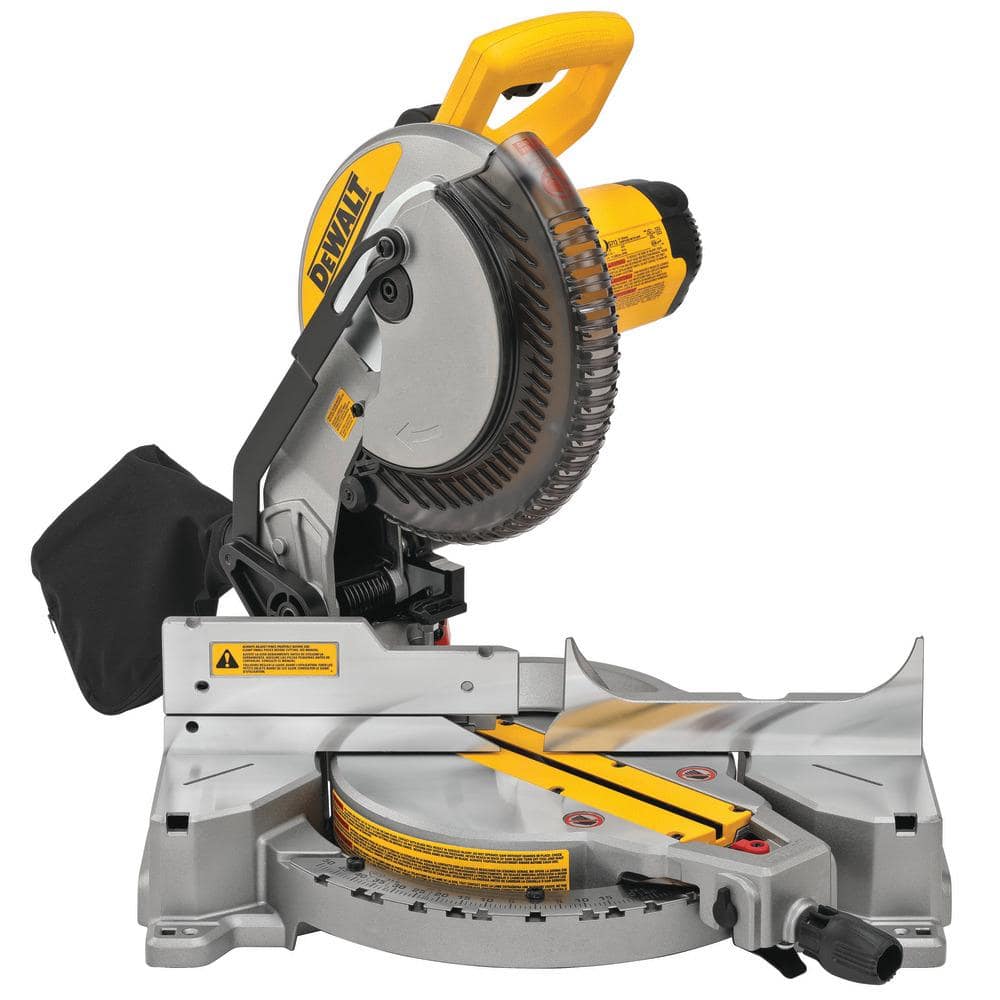 15 Amp Corded 10 in. Compound Single Bevel Miter Saw DWS713