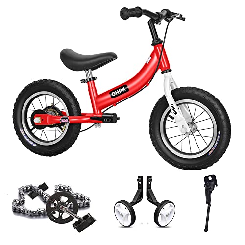 OHIIK Balance Pedals Training Wheels