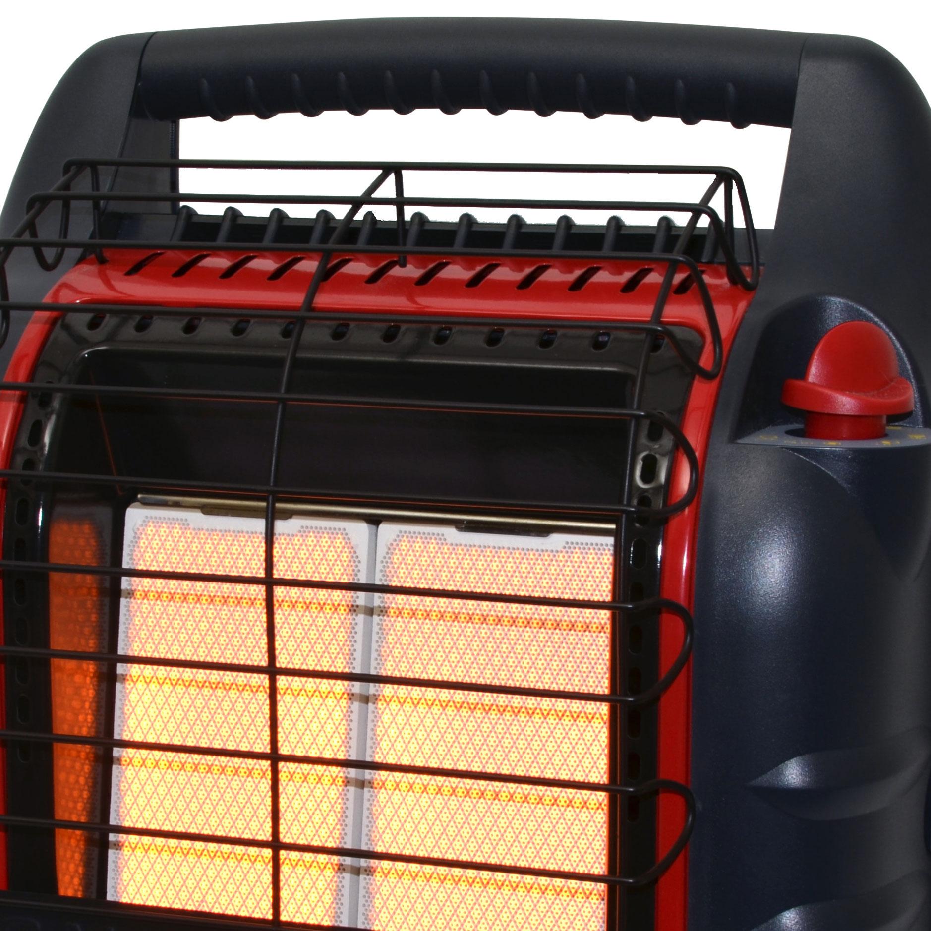 Mr Heater Big Buddy Portable Propane Gas Heater, 4000 to 18000 BTU