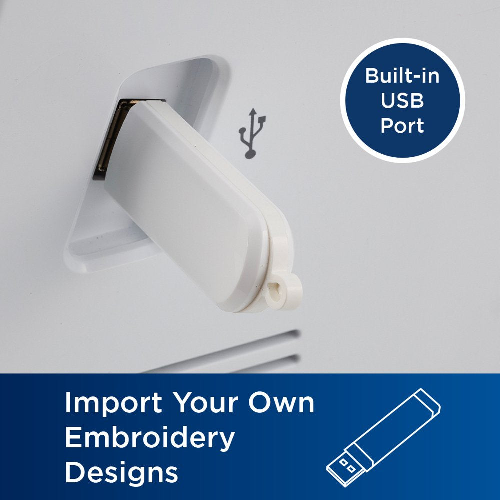 Brother Computerized Embroidery Machine with 5 in x 7 in Embroidery Area and LCD Screen