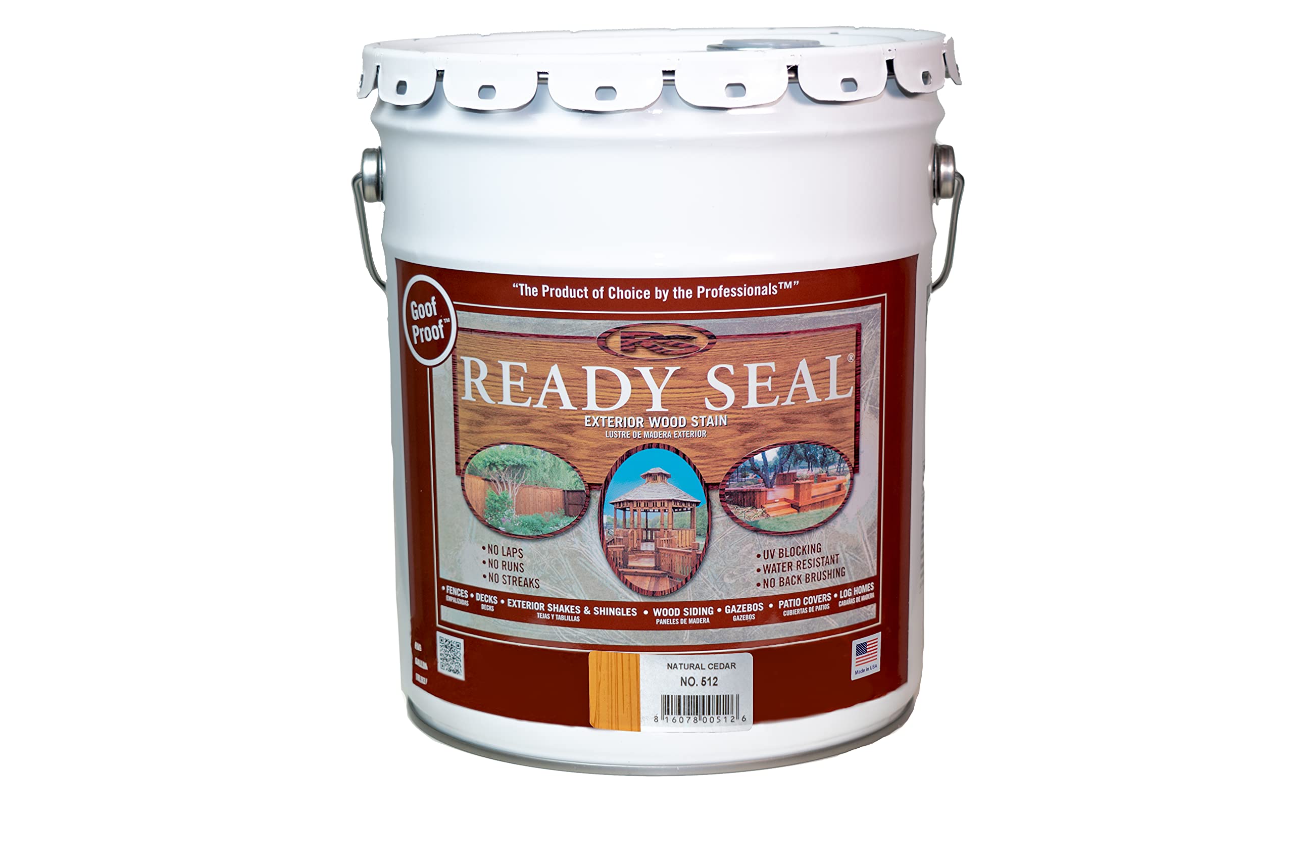 Ready Seal 512 5 Gallon Exterior