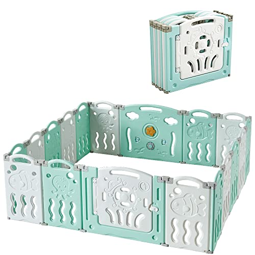 Albott Play Playpen Panels Foldable