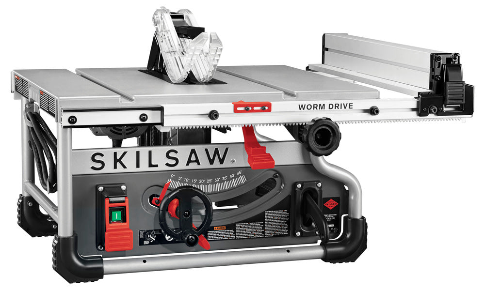 8-1/4 IN. Portable Worm Drive Table Saw with Skilsaw blade