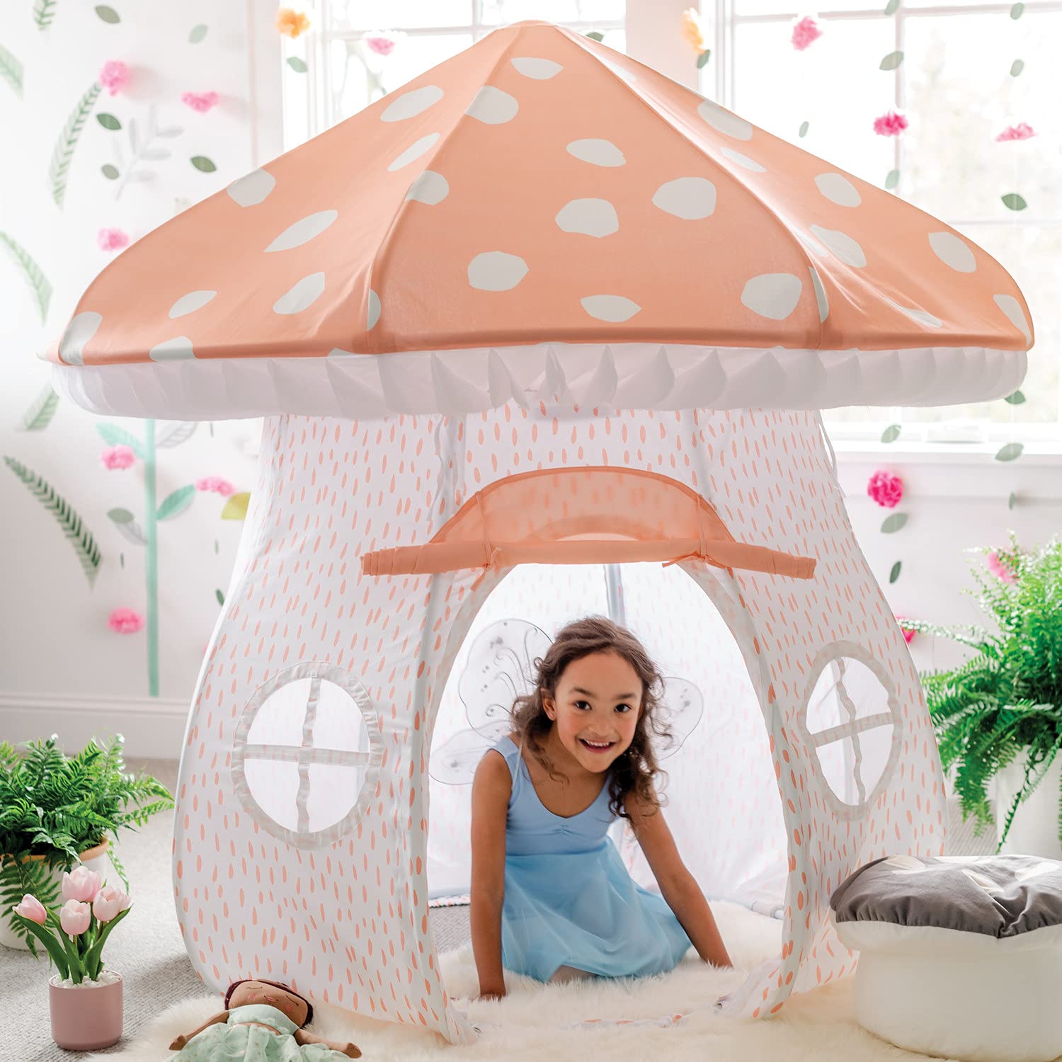 MindWare Mushroom Shaped Kids Playhouse