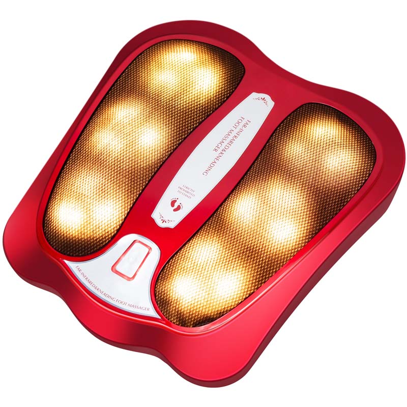 3 In 1 Electric Foot Massager Foot Back Leg Kneading Shiatsu Massage Machine Foot Warmer With Infrared Heating Amp 18 Massage Nodes