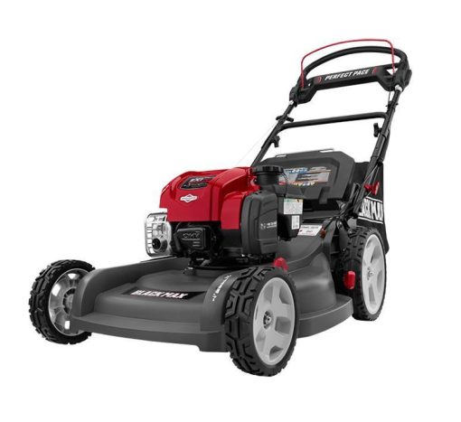 YARDMAX 22��� 3-in-1 Self Propelled Lawn Mower, 201cc Engine, CVT, Adjustable Height, High-Traction Wheels