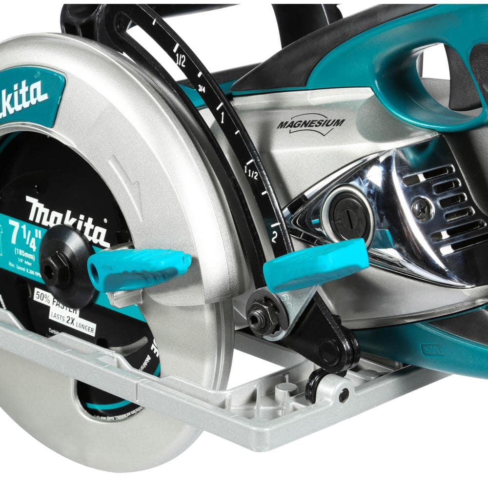 15 Amp 7-1/4 in. Corded Lightweight Magnesium Hypoid Circular Saw with built in fan and 24T Carbide blade 5377MG