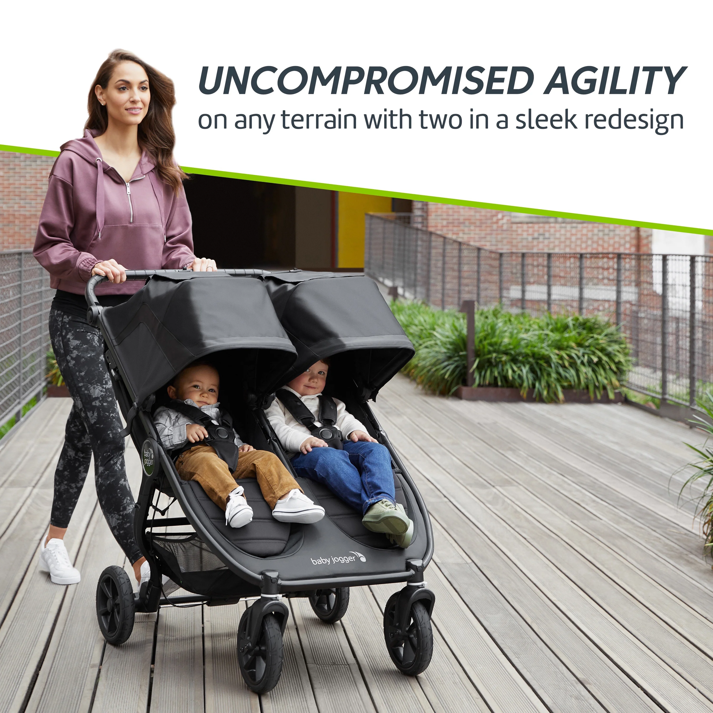 Baby Jogger® City Mini® GT2 Double Stroller, Jet