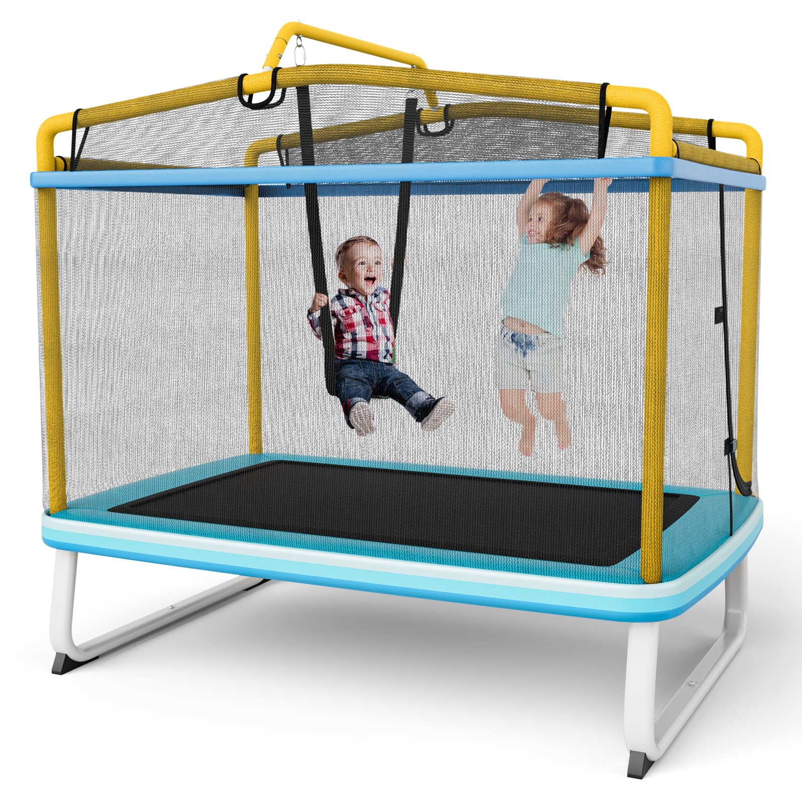 GYMAX Trampoline Recreational Trampolines Horizontal