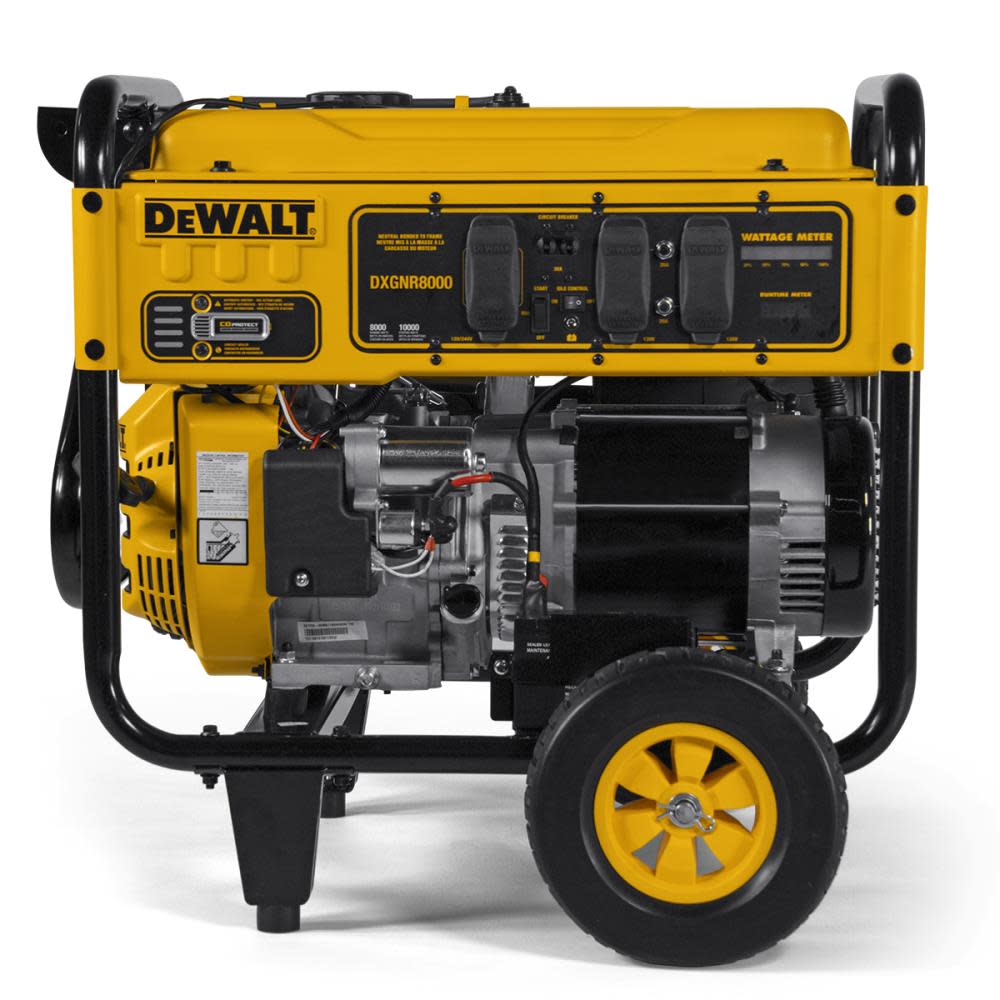 8000 Watt Portable Gas Generator ; DXGNR8000