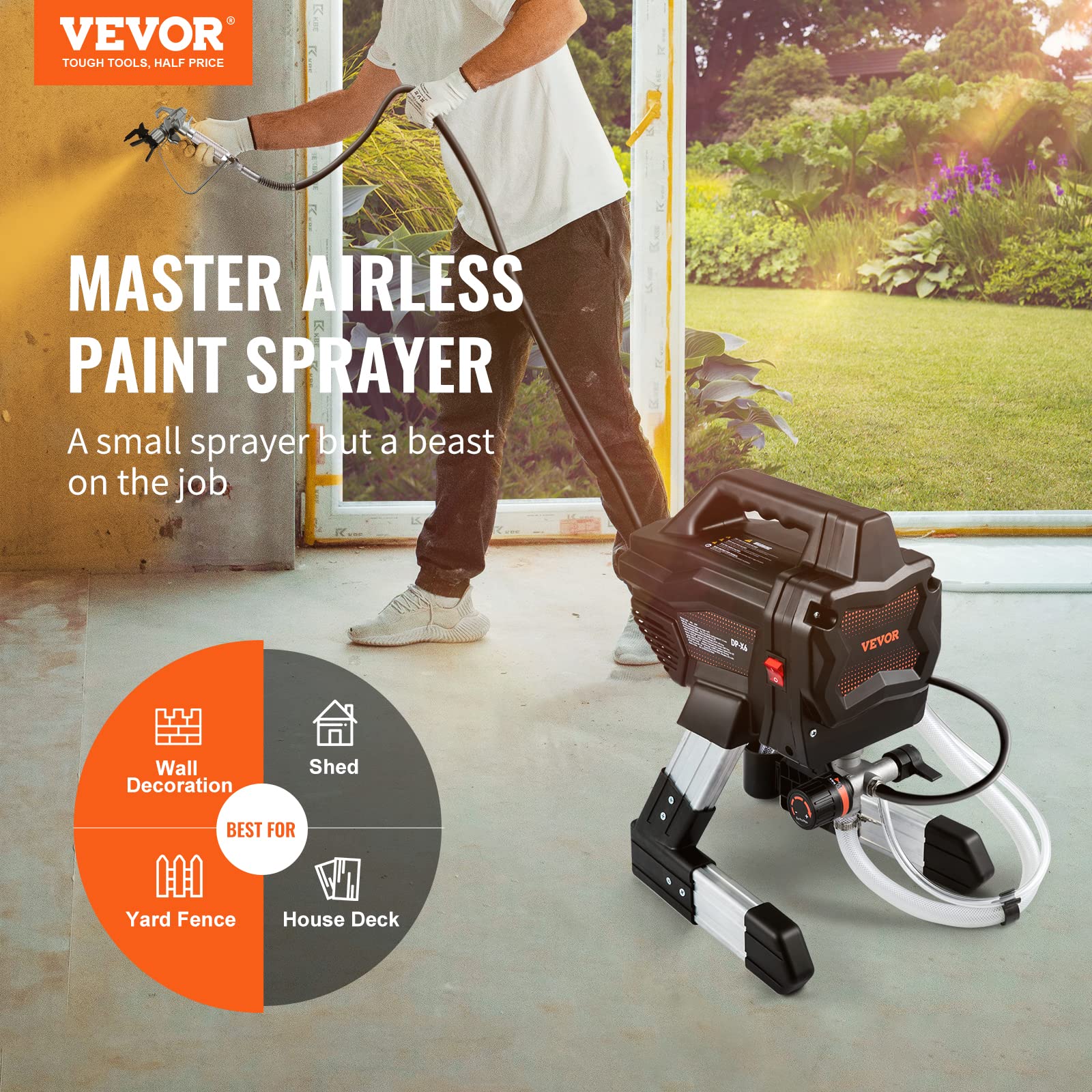 VEVOR Stand Airless Paint Sprayer