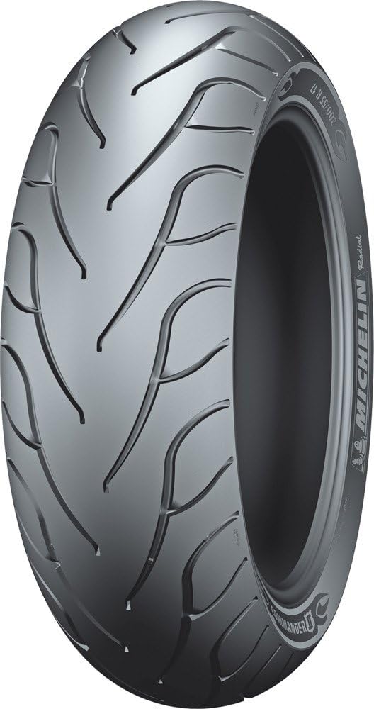 Michelin Commander II Cruiser Tire �C 180/65-16 81H, Long-Lasting Stability & Wet Grip