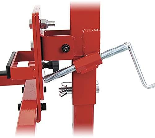 Heavy Duty Car Door Installer & Remover Jack Lift Hoist �C Adjustable Automotive Tool with Tilt & Locking Wheels