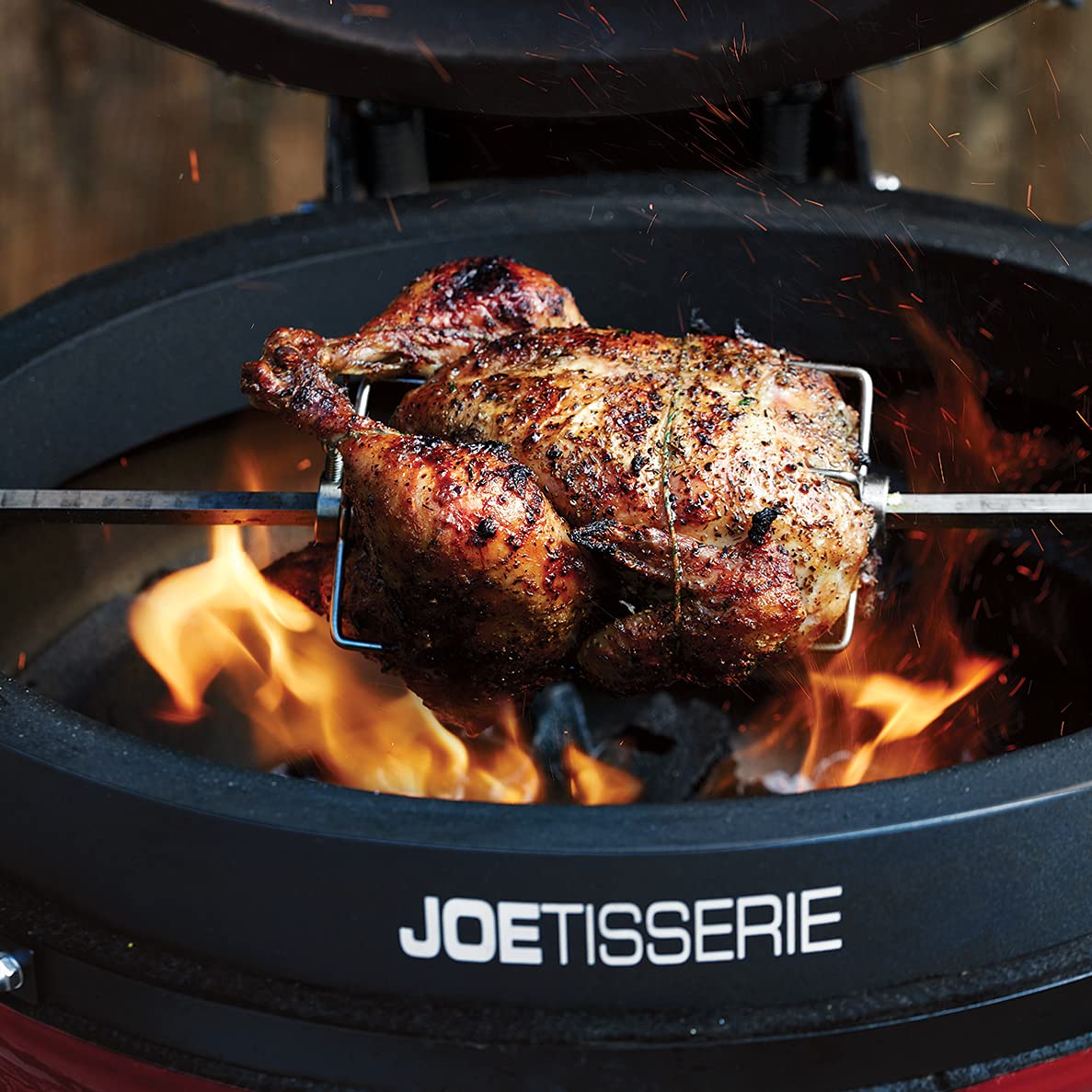 Kamado Joe Classic JoeTisserie Black