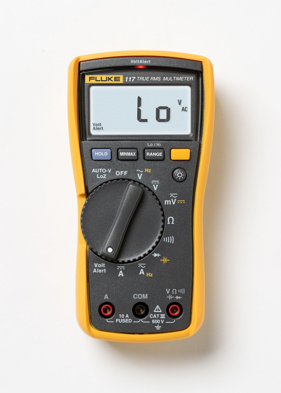 Fluke 117 10 Amp 600-Volt Digital Auto Ranging Digital Multimeter (Battery Included) FLUKE-117