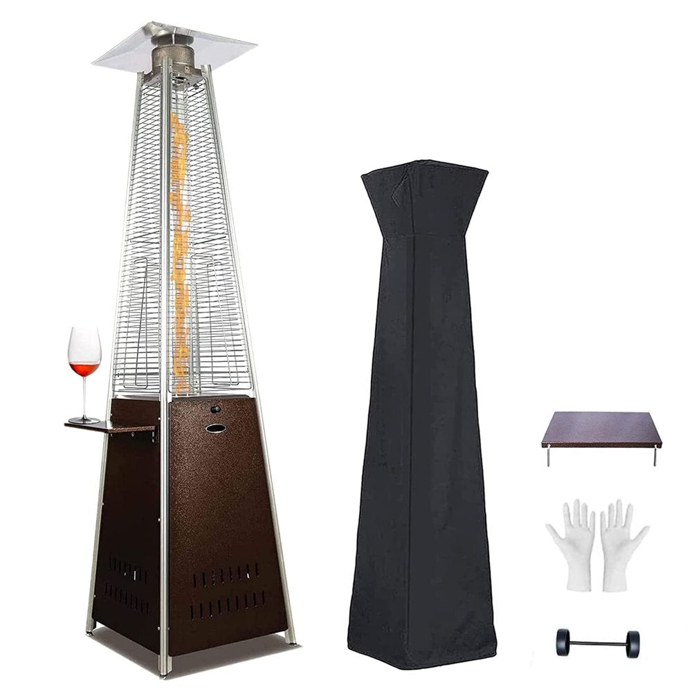 NAVINE 48,000 Btu Outdoor Propane Heater with Detachable Table