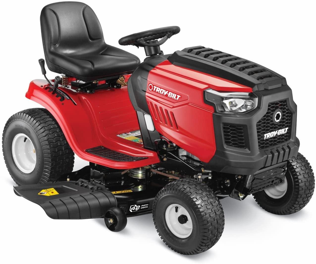 Troy-Bilt Horse 42��� Hydrostatic Lawn Riding Mower, 579cc Engine, High Back Seat, 2-Year Warranty