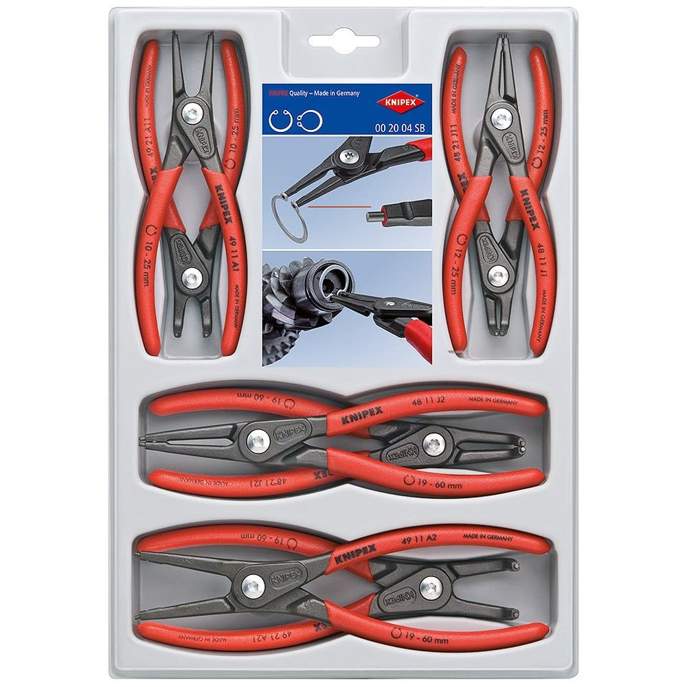 Knipex Precision Circlip Pliers Set 305mm 8pc